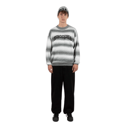 Sweater Blur Kingdom - Gradient Black & White