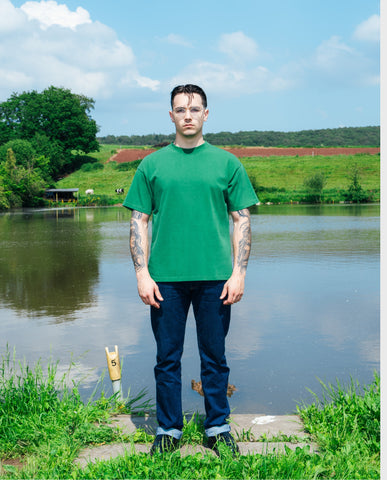 Arbor Antwerp Pink Star Green T-Shirt | Noble