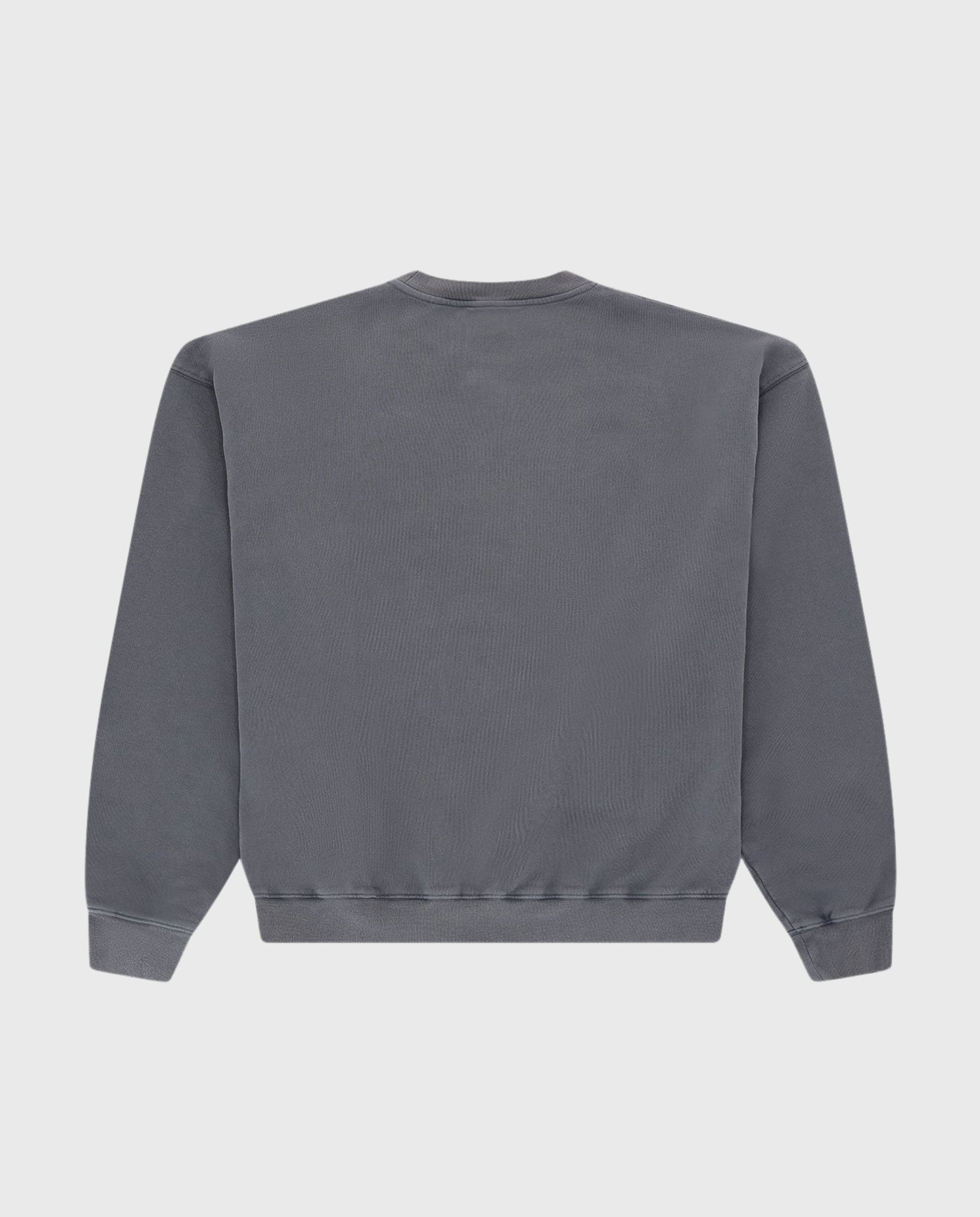 Puff Logo Crewneck Grey
