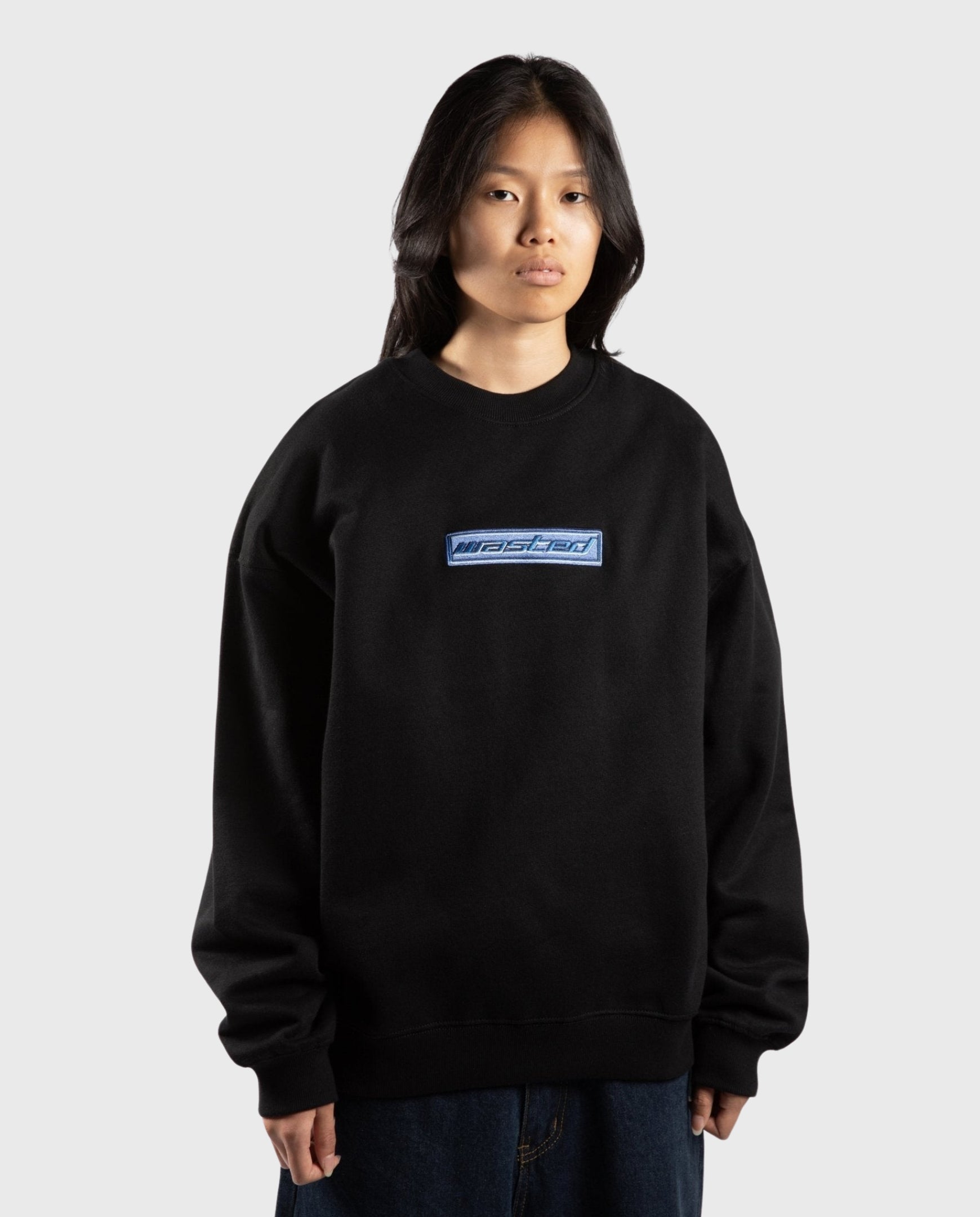 Wasted Paris Pulse Crewneck Black