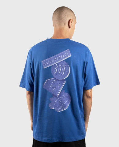 Wasted Paris Pulse T-Shirt Arena Blue