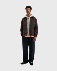 Ripstop Coach Jacket Hot Fudge