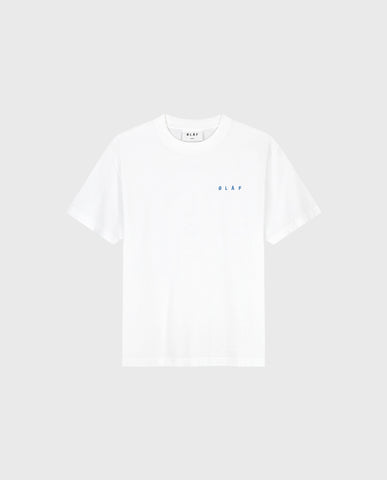 Scribble Face T-Shirt White