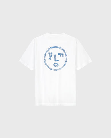 Scribble Face T-Shirt White