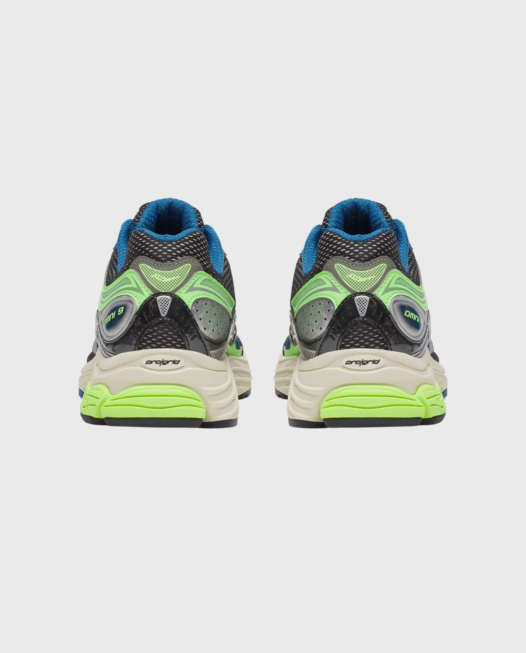 Saucony Progrid Omni 9 Blue / Lime