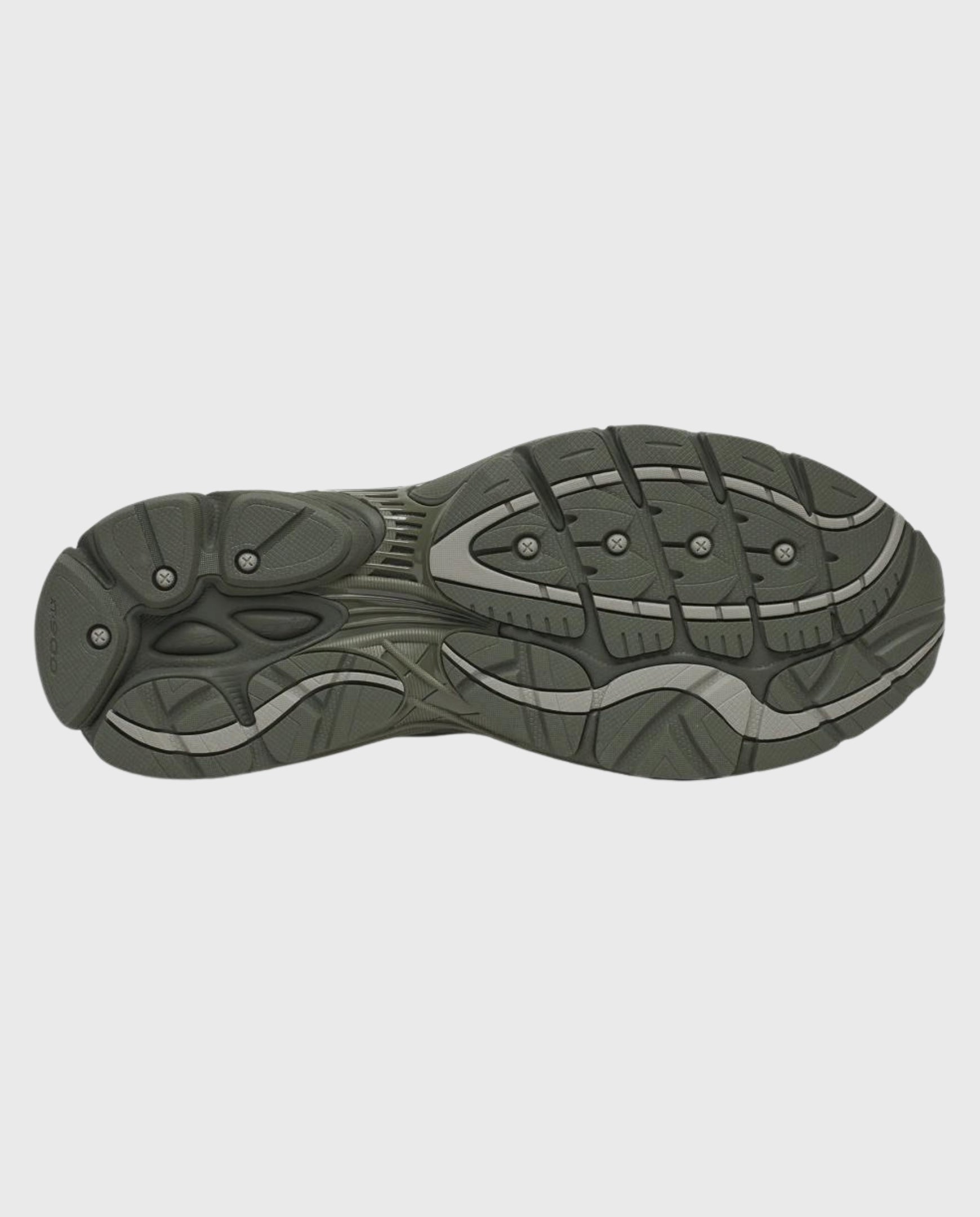 Saucony Progrid Omni 9 GTX herensneaker, buitenzool met profiel in donkergroen