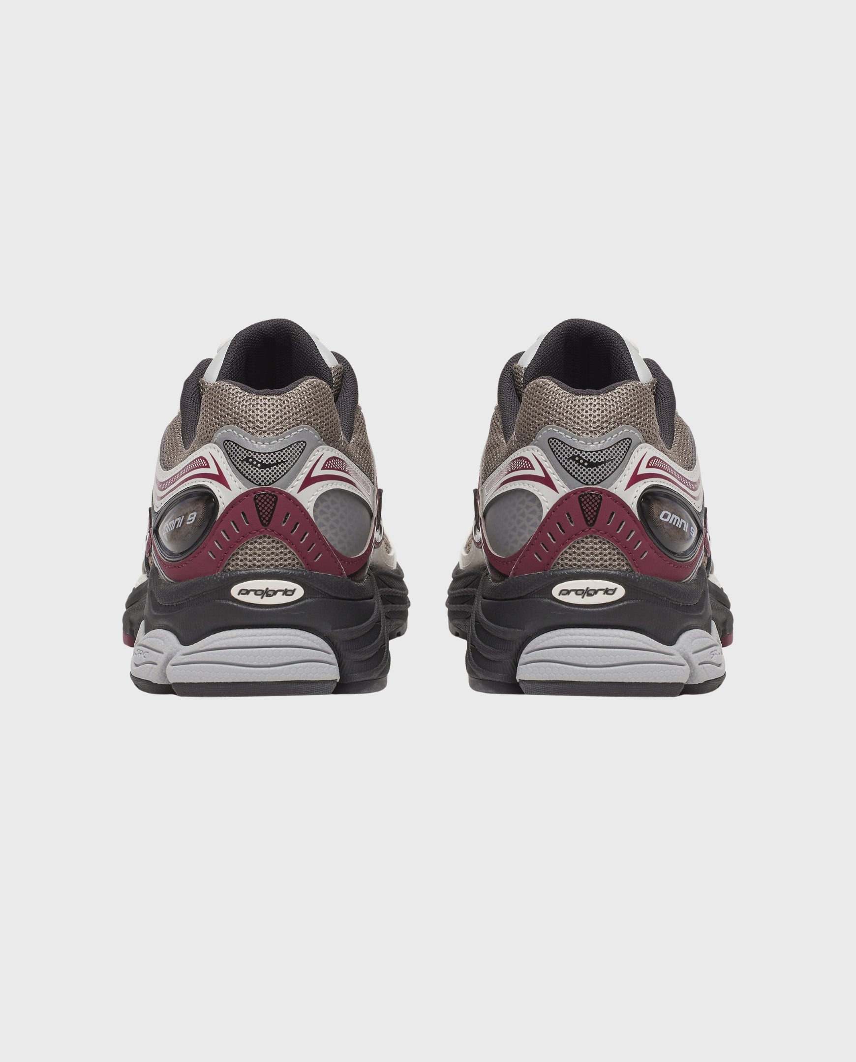 Saucony Progrid Omni 9 Tan / Maroon