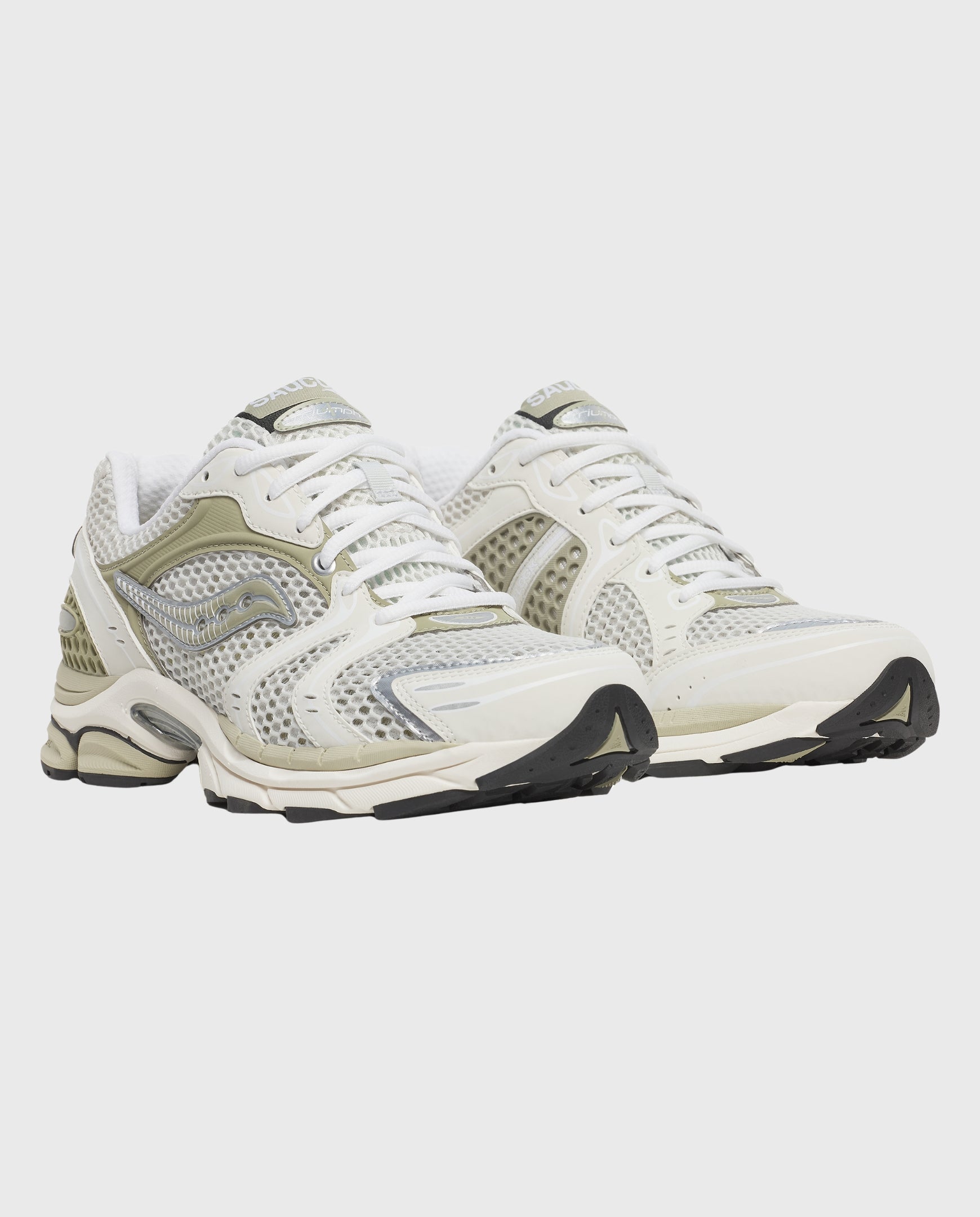 Saucony Progrid Triumph 4 White Onyx / Elm