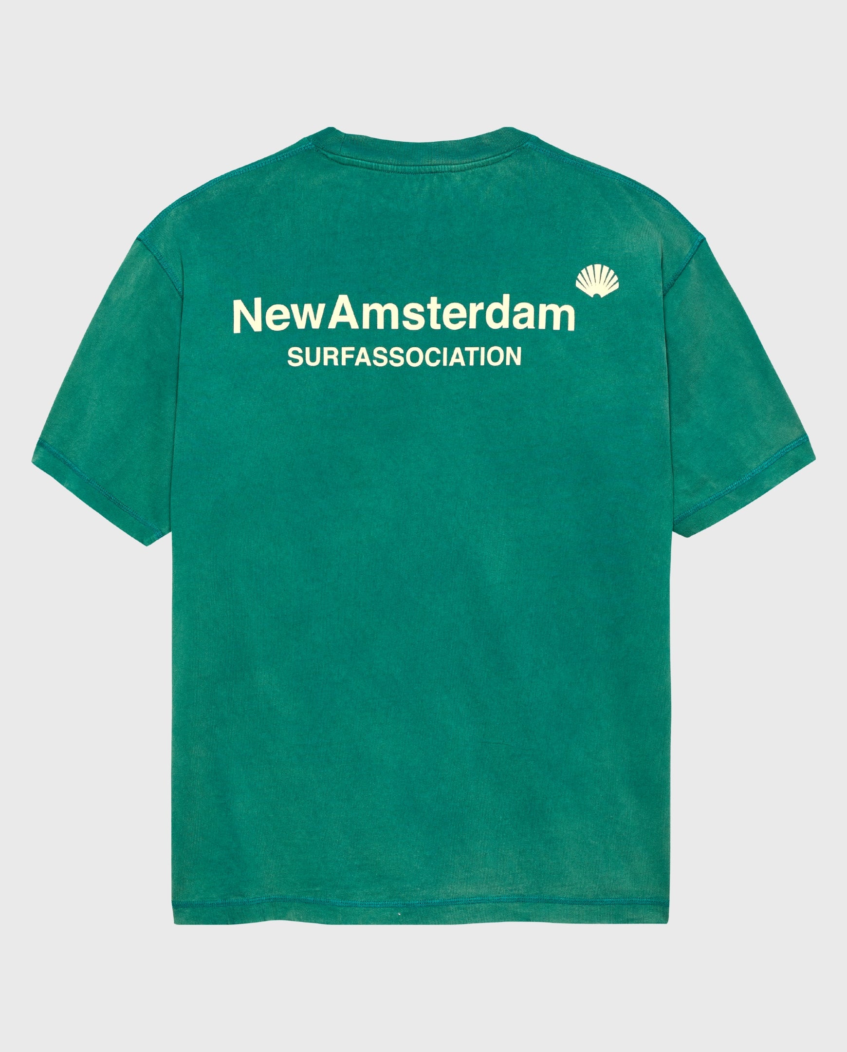 Logo T-Shirt Sea Green/Butter Yellow
