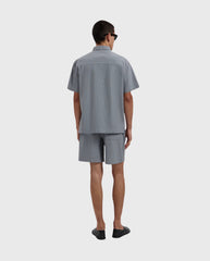 Seersucker Shorts Heather Grey