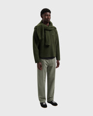 Signature Knitted Crewneck Olive Night