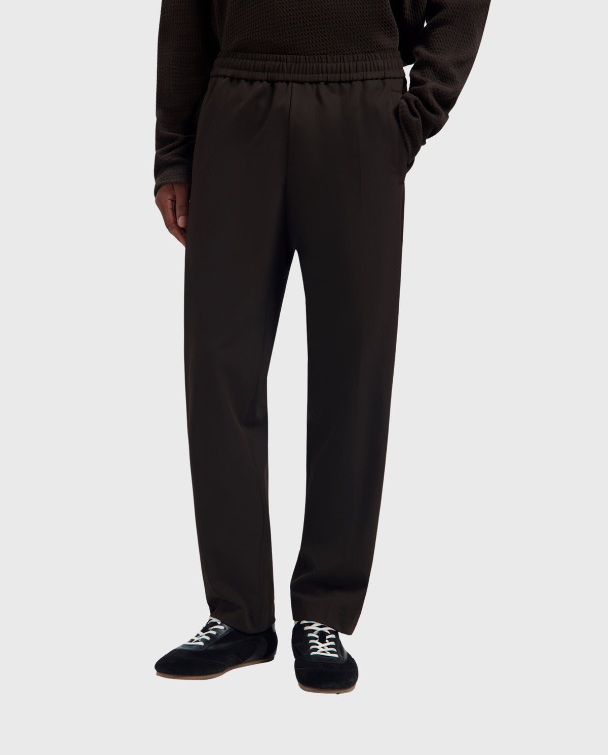 Slim Elasticated Pant Chocolateplum