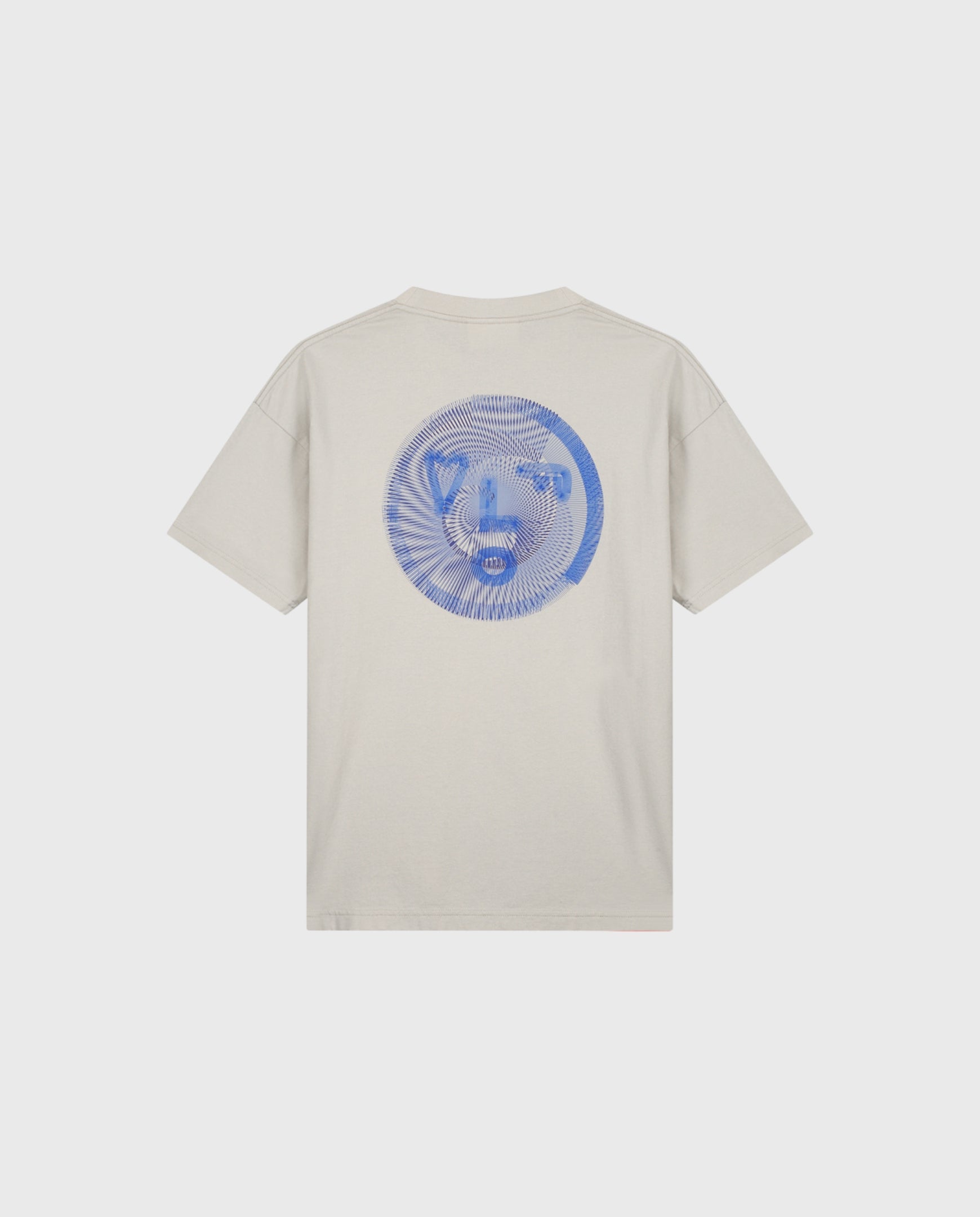 Spiral Face T-Shirt Cement