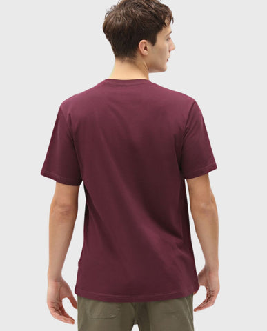 Dickies Ss Mapleton Tee Maroon | Noble