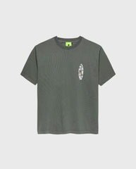 Surf Zine Tee Shark Green