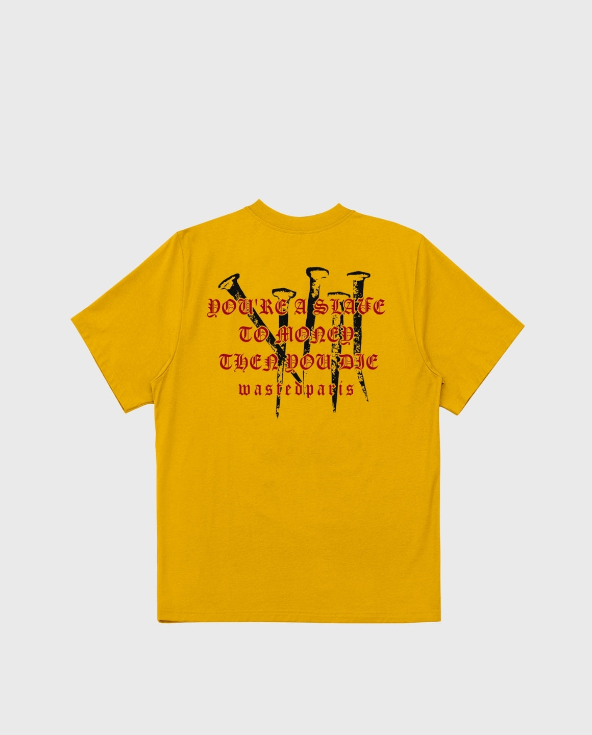 Wasted Paris T-shirt Stake - Golden Yellow | Noble