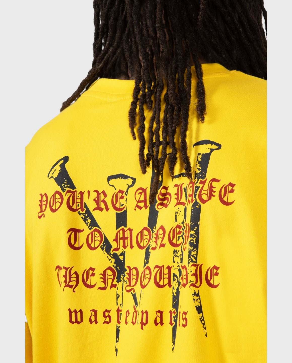 Wasted Paris T-shirt Stake - Golden Yellow | Noble