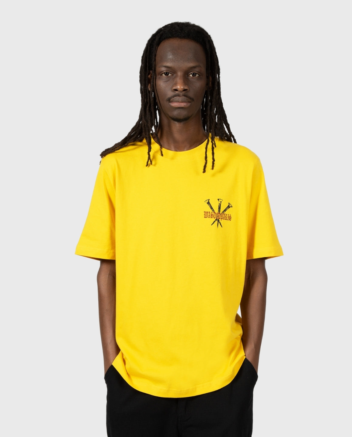 Wasted Paris T-shirt Stake - Golden Yellow | Noble