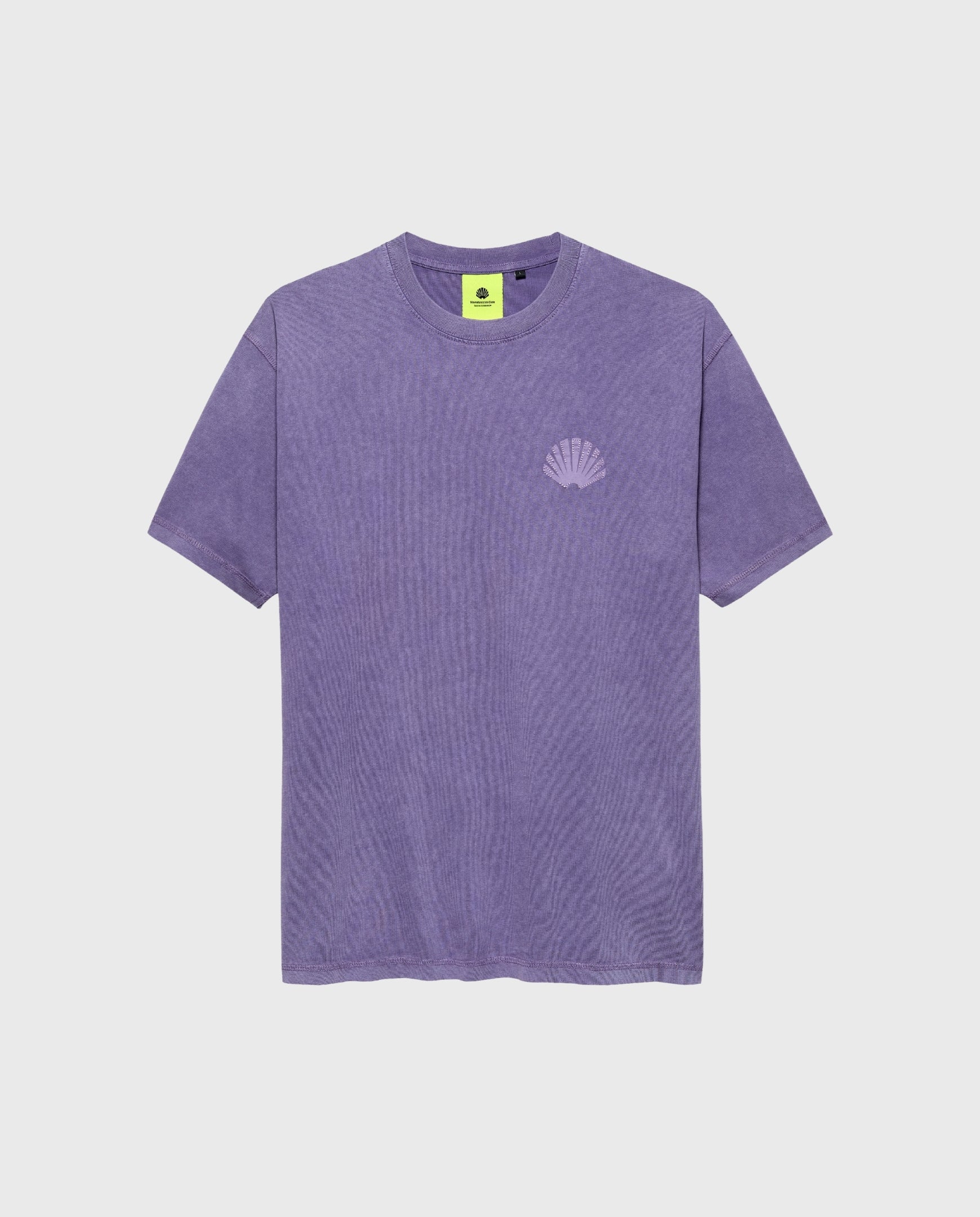 Logo T-shirt Washed Embro Purple Haze