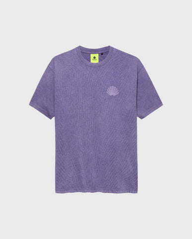 Logo T-shirt Washed Embro Purple Haze