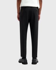 Tailored Slim Elasticated Pants Black