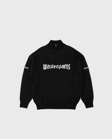 Wasted Paris United Trucker Sweater Black