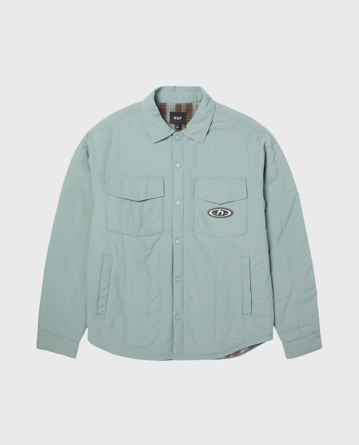 Villard Shacket Steel Blue