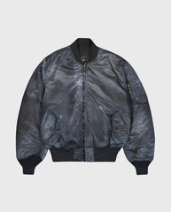 Winter Bomber Washed Black
