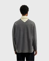 Washed Studio Longsleeve Charcoal