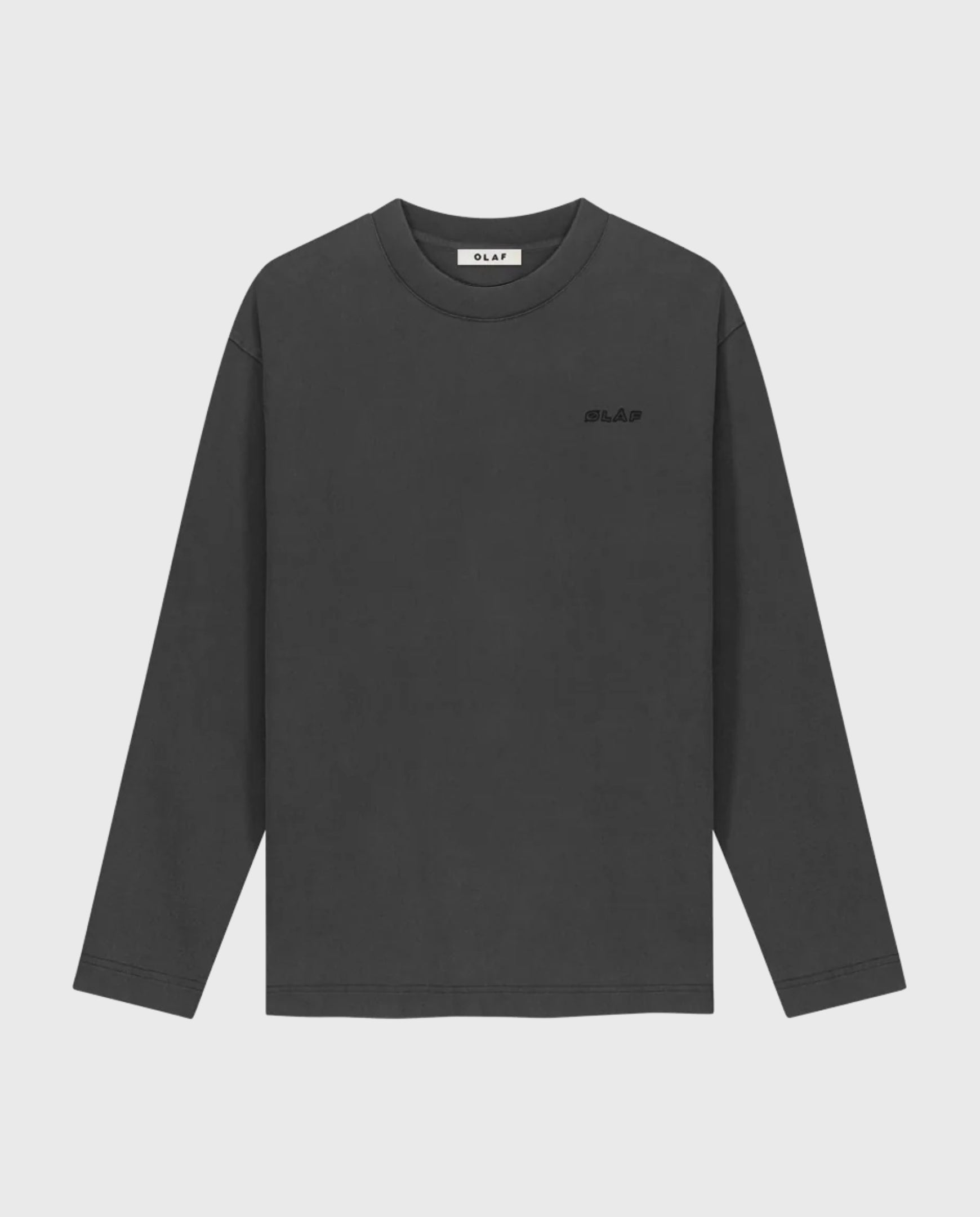 Washed Studio Longsleeve Charcoal