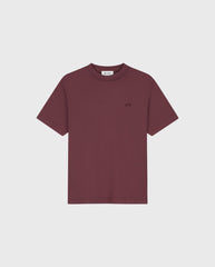 Washed Signature T-Shirt Rum Raisin