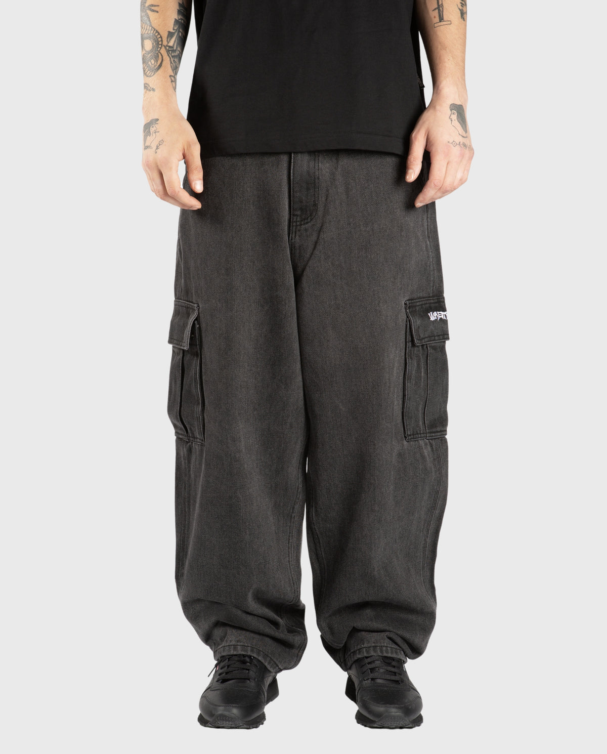 Wasted Paris Acid Creager Pant Faded Black