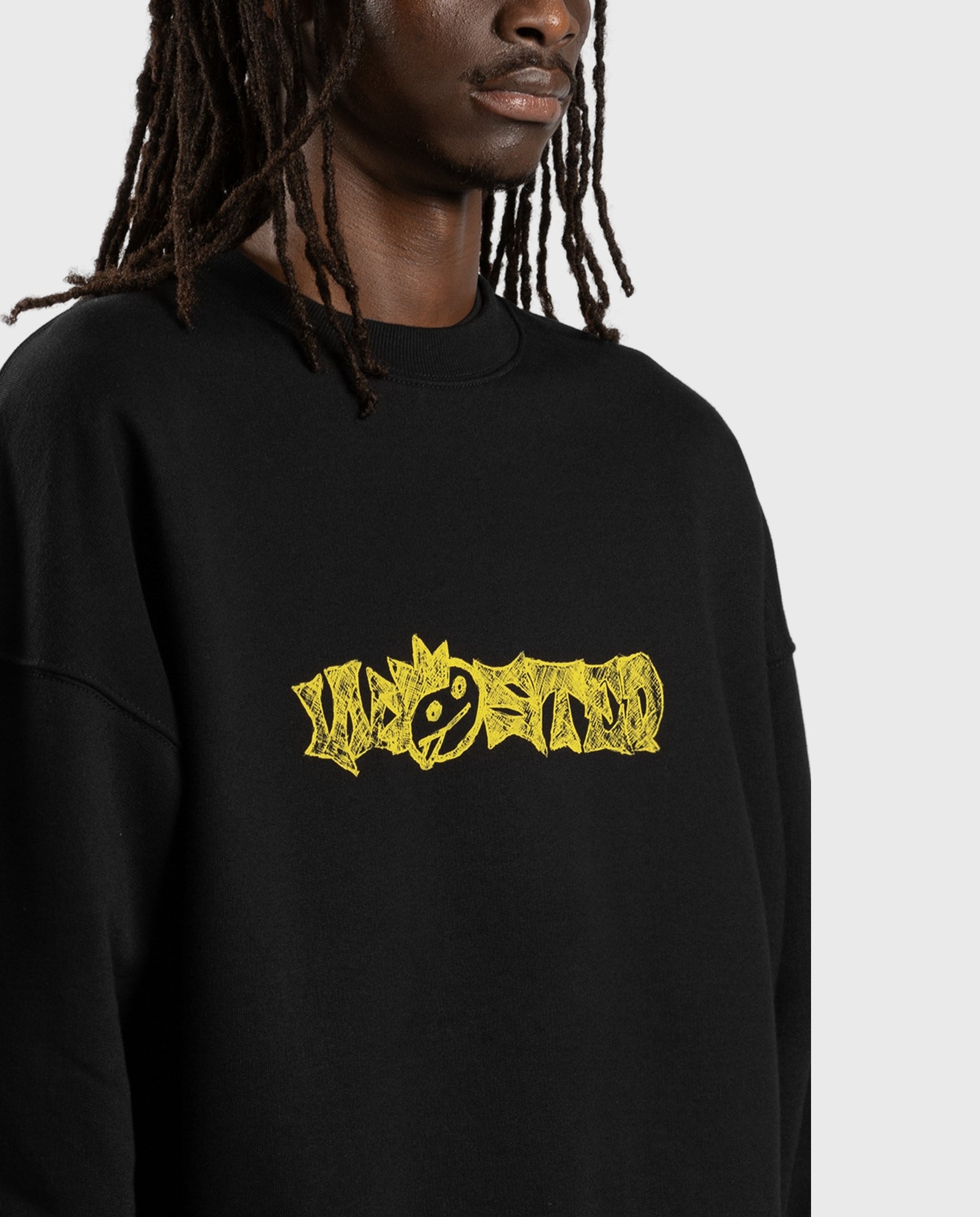 Wasted Paris Acid Crewneck Black