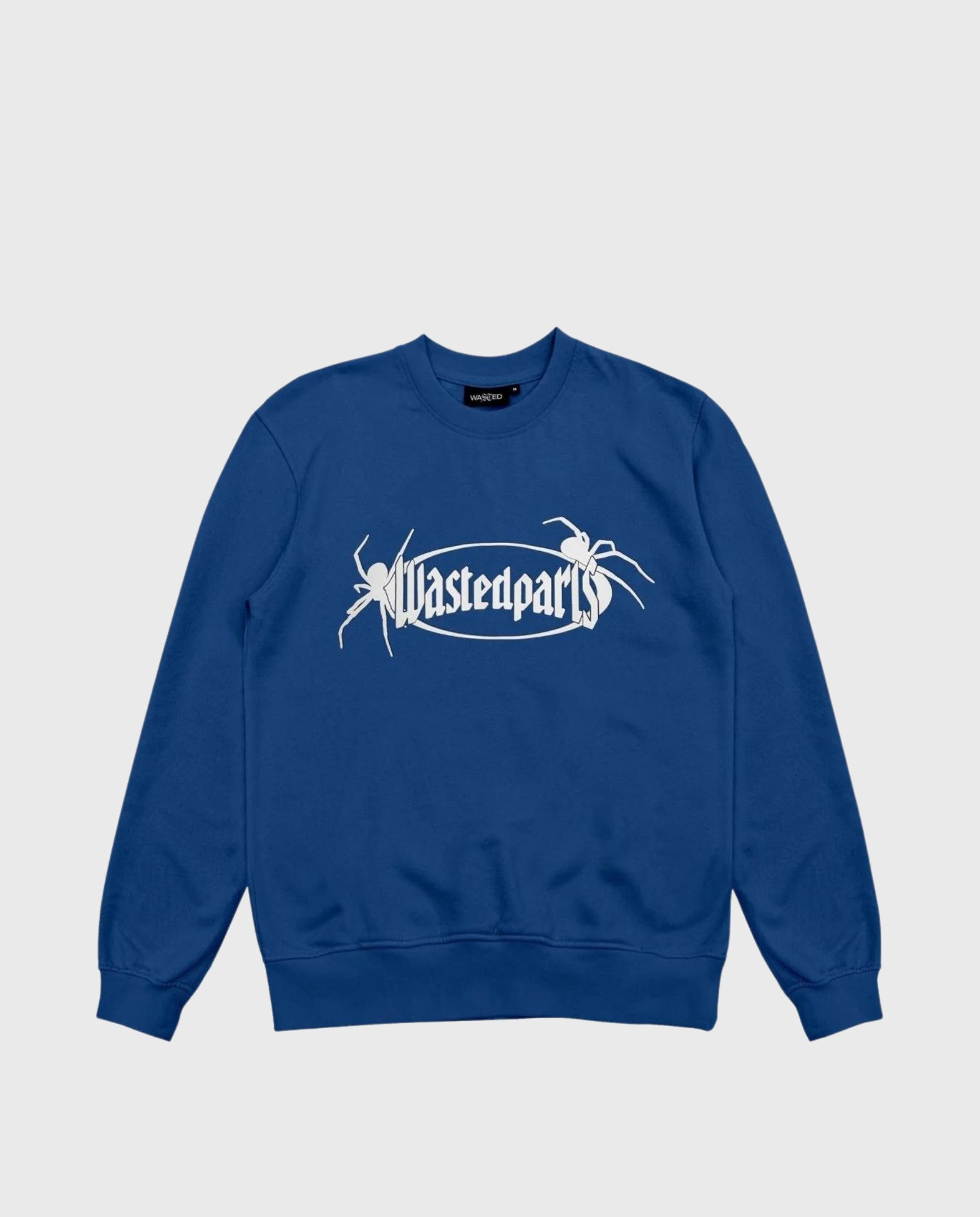 Wasted paris Boiler Reset Crewneck Arena Blue