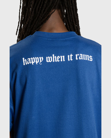 Wasted Paris Happy When It Rains T-Shirt Arena Blue