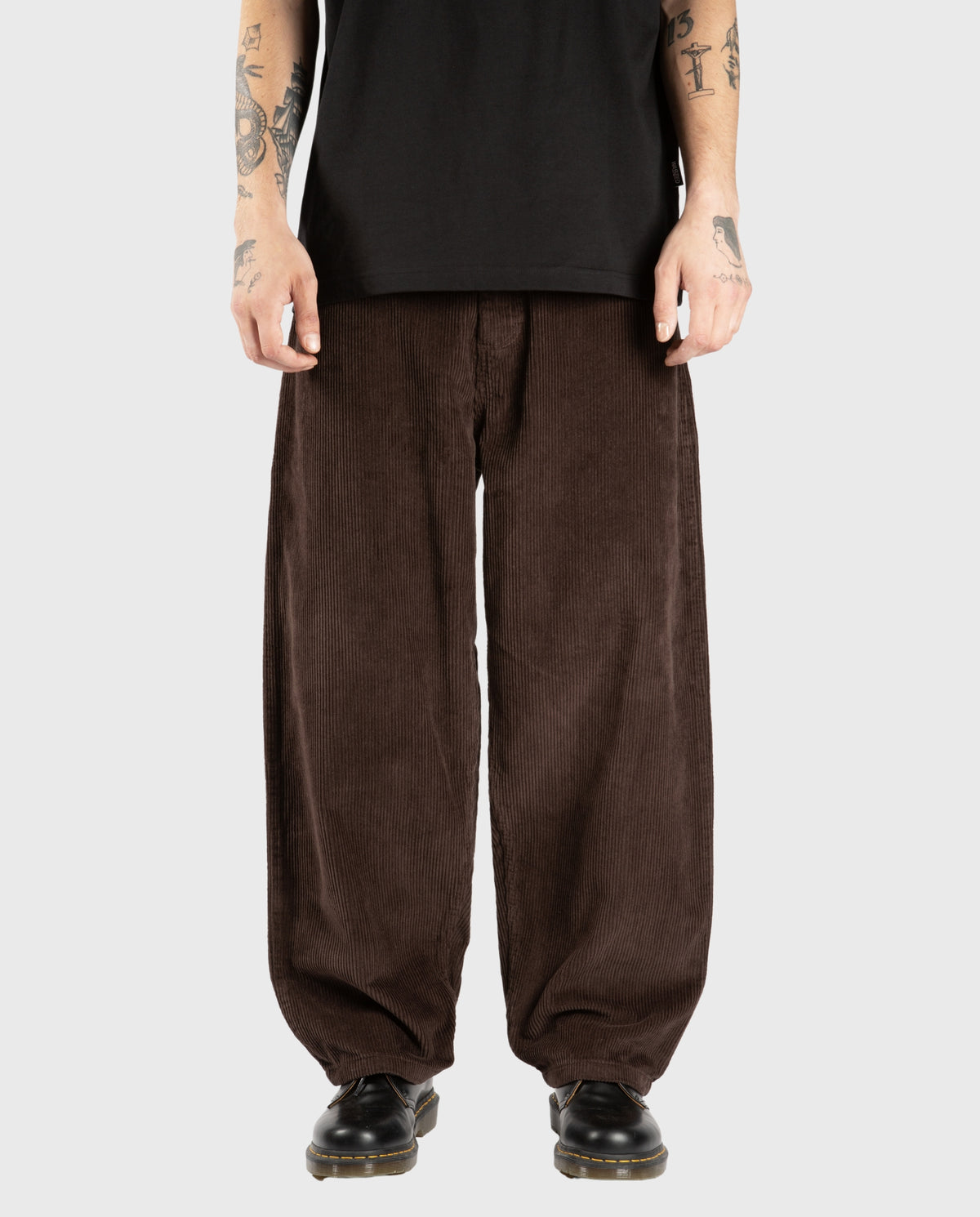 Wasted Paris Acid Corduroy Casper Pant Ice Brown