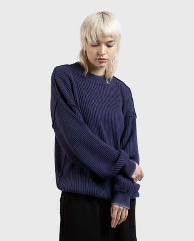 Legacy Rib Sweater Light Blue