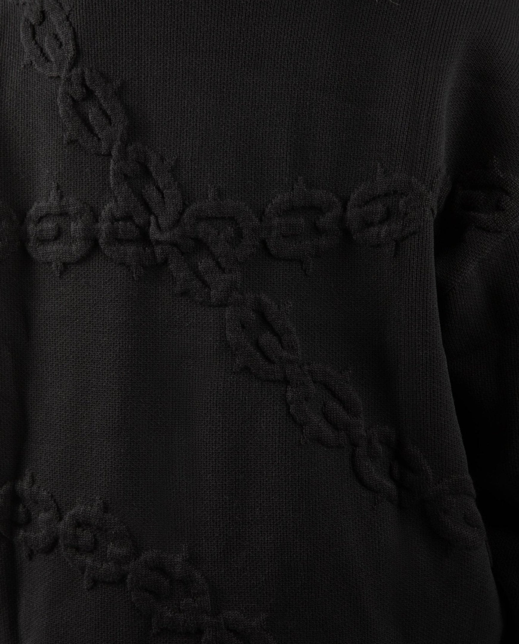 Wasted Paris Chrome Sweater Black