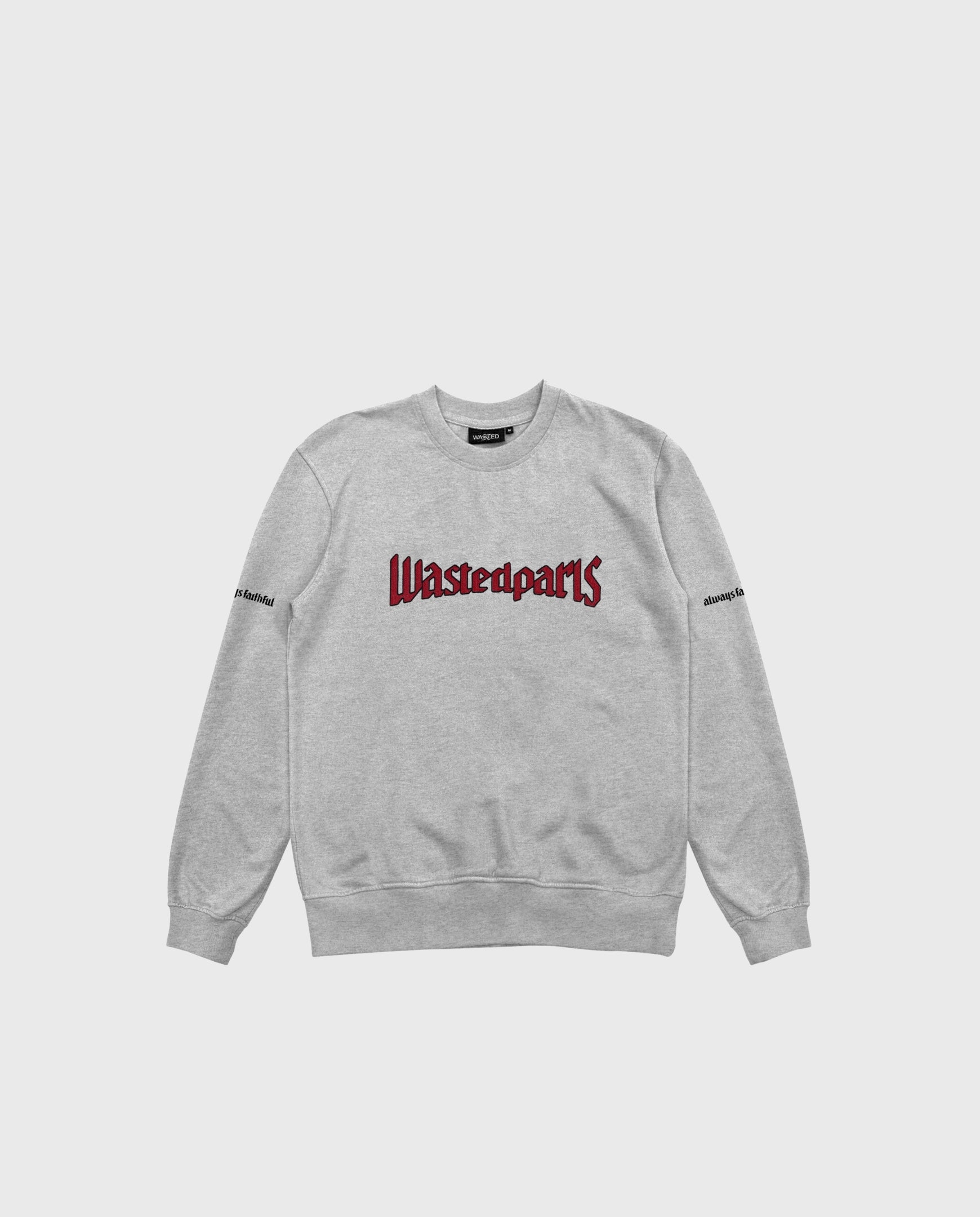 Wasted Paris United Crewneck Ash Grey