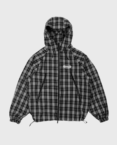 Yard Tartan Windbreaker Black/White