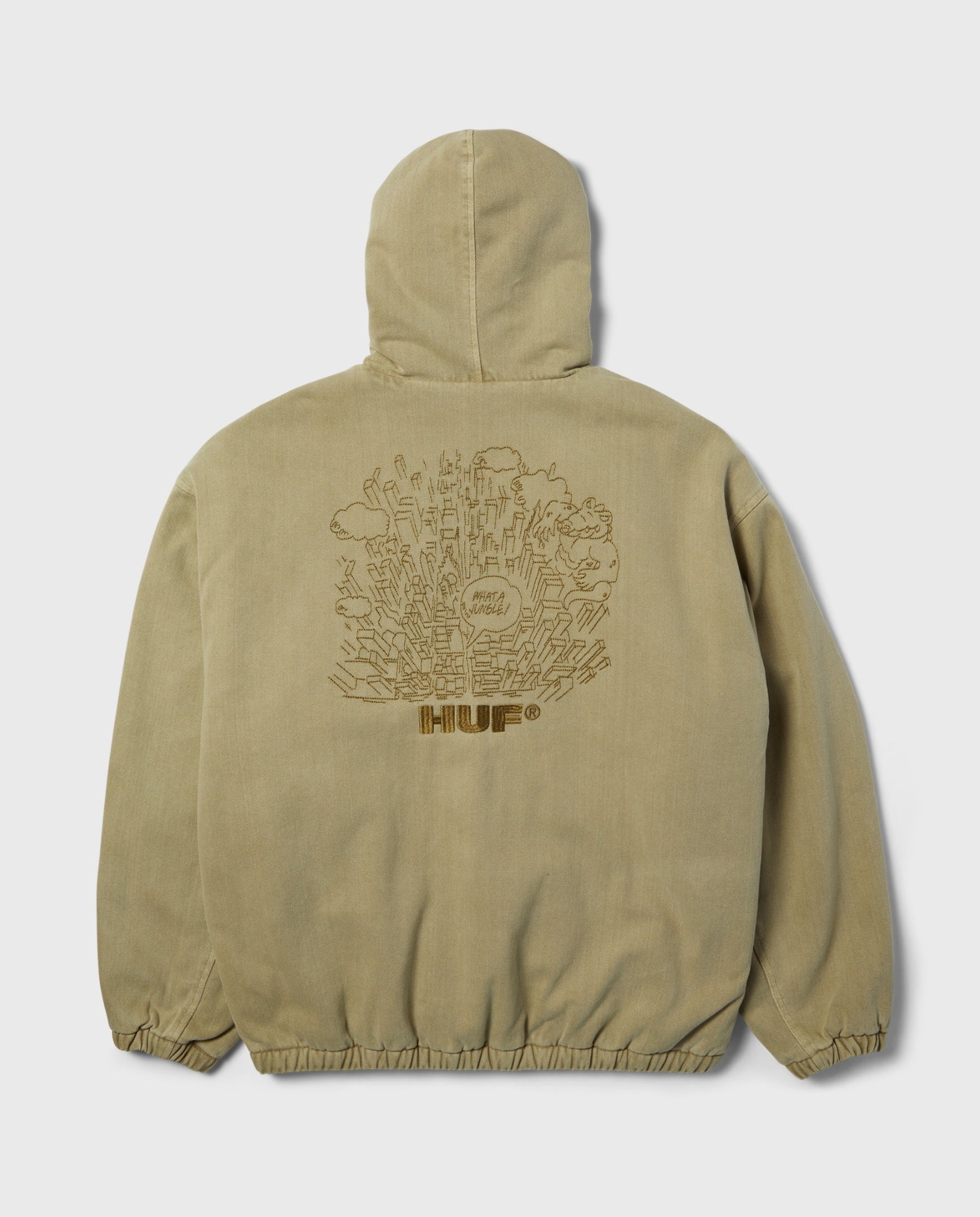 What A Jungle Denim Work Jacket Desert