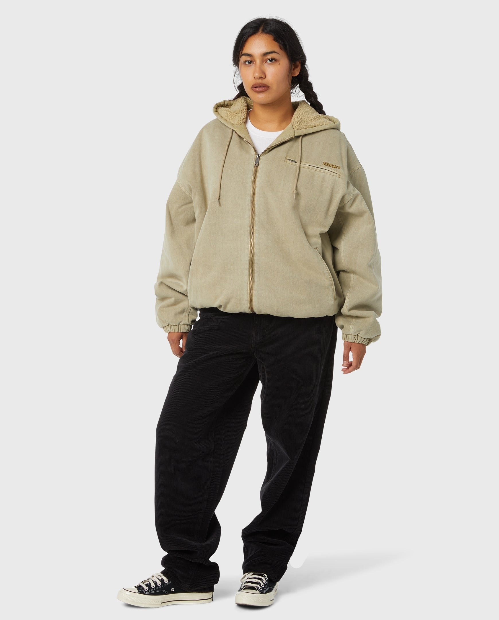 What A Jungle Denim Work Jacket Desert