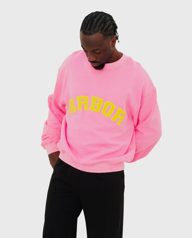 Yellow Arbor Crewneck Pink