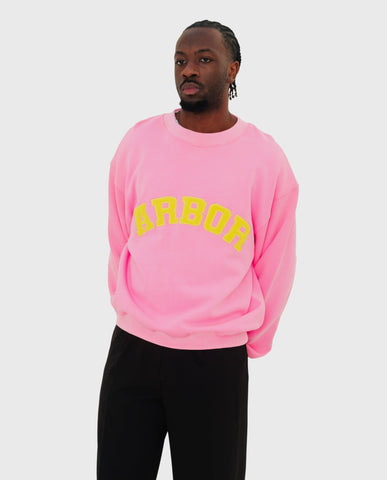 Yellow Arbor Crewneck Pink