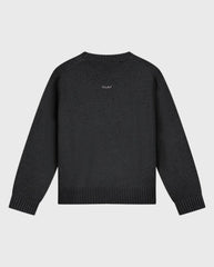 Essential Knitted Crewneck Black