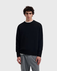 Essential Knitted Crewneck Black