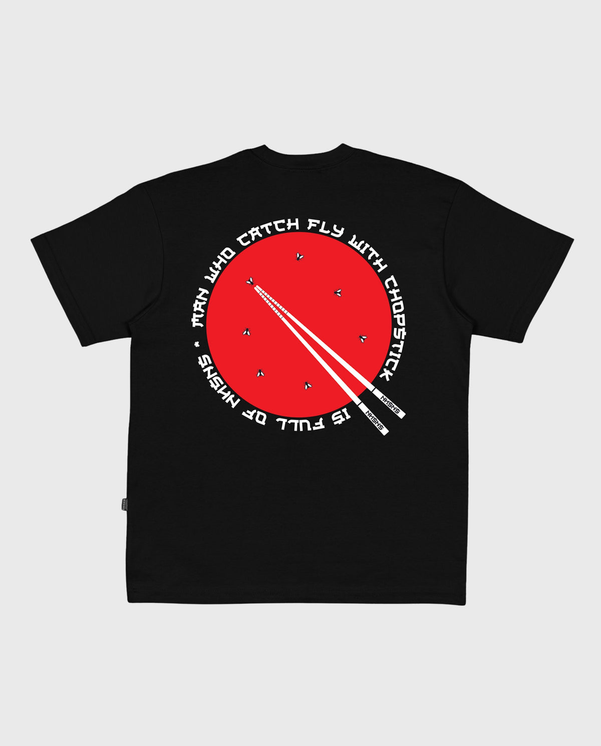 Chopsticks Tee Black