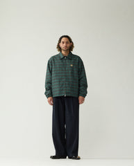 Coach Jacket Green Check