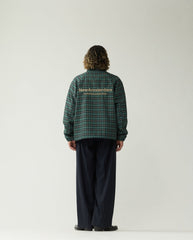 Coach Jacket Green Check