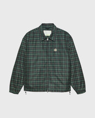 Coach Jacket Green Check